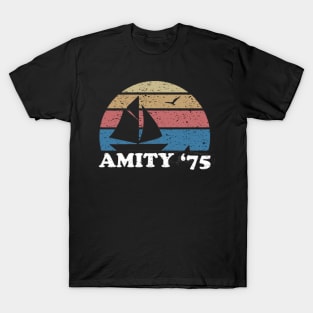 Amity Beach '75 - The Summer of Jaws T-Shirt